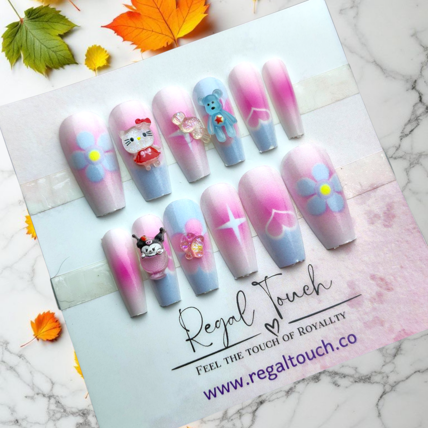 Pastel Kawaii Nails