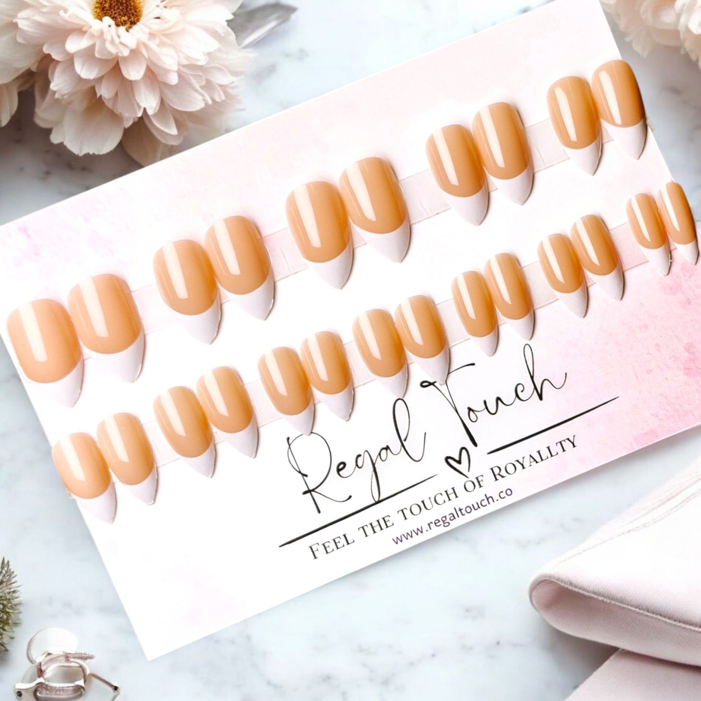 Beige Serenity Nails