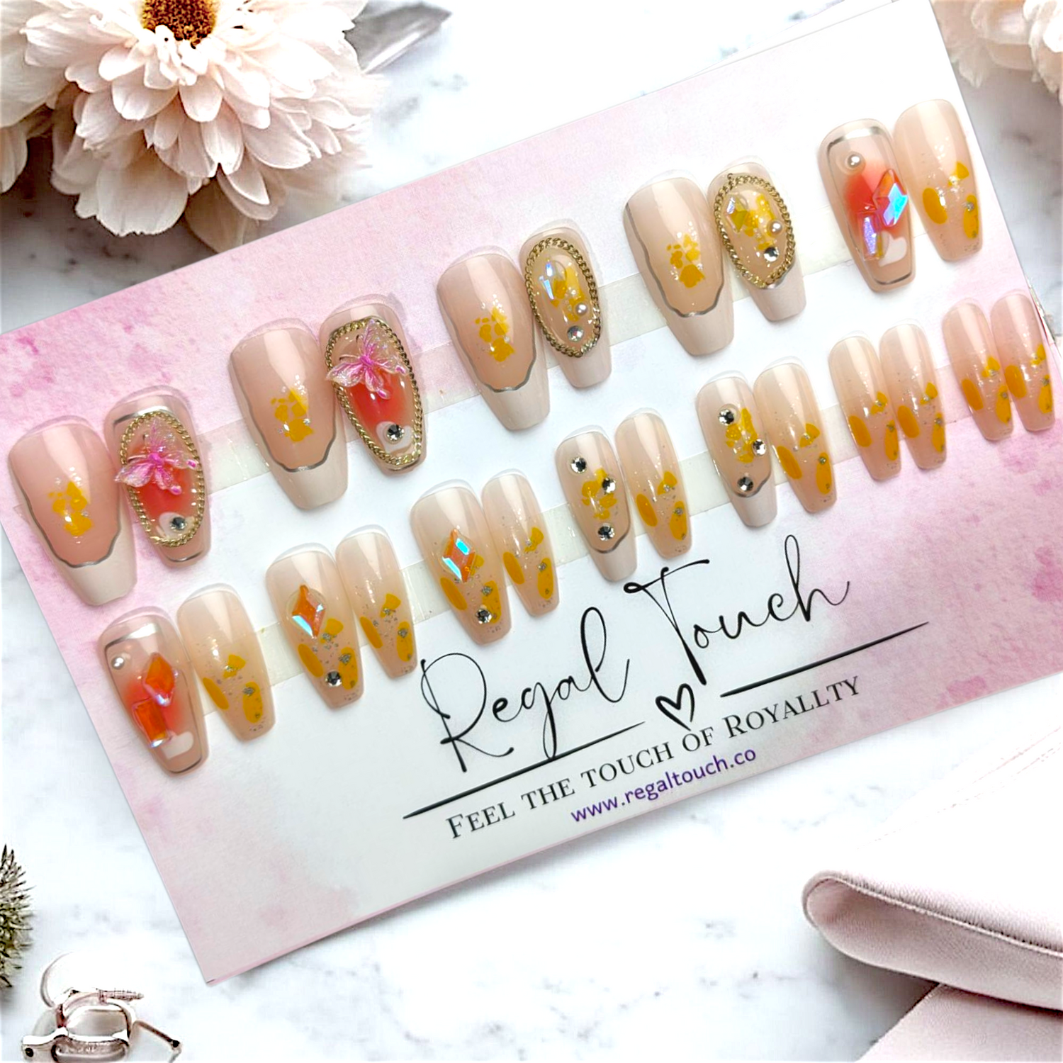 Yellow Color Nails