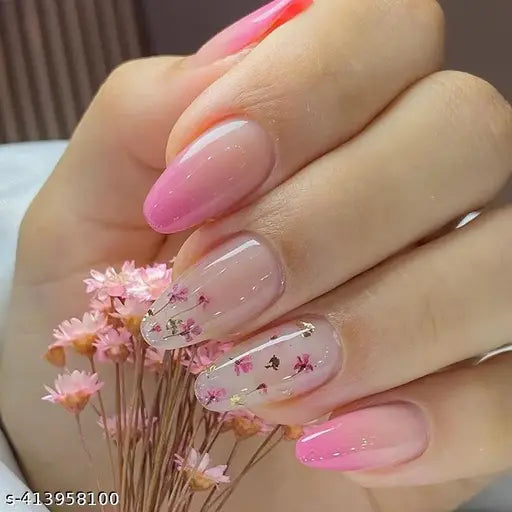 Floral Whisper Nails