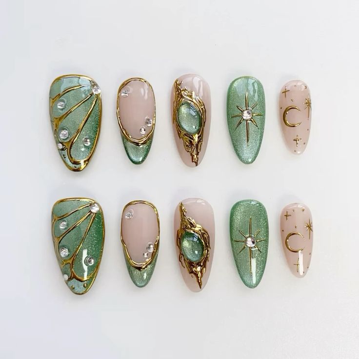 Forest Whisper Nails