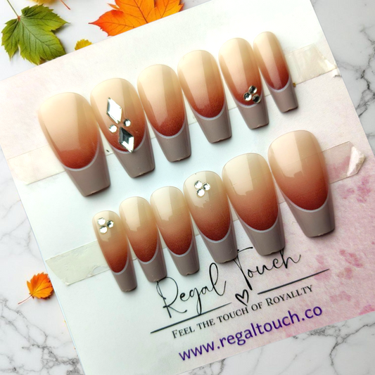 Smoky Elegance Nails