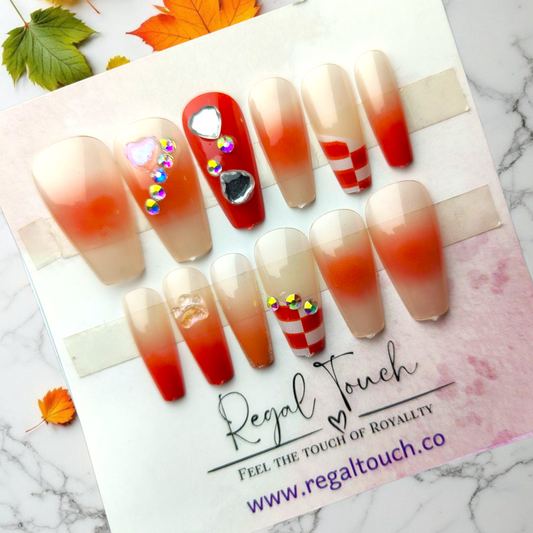 Crimson Glaze Nails