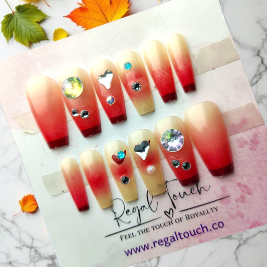 Ruby Frost Nails