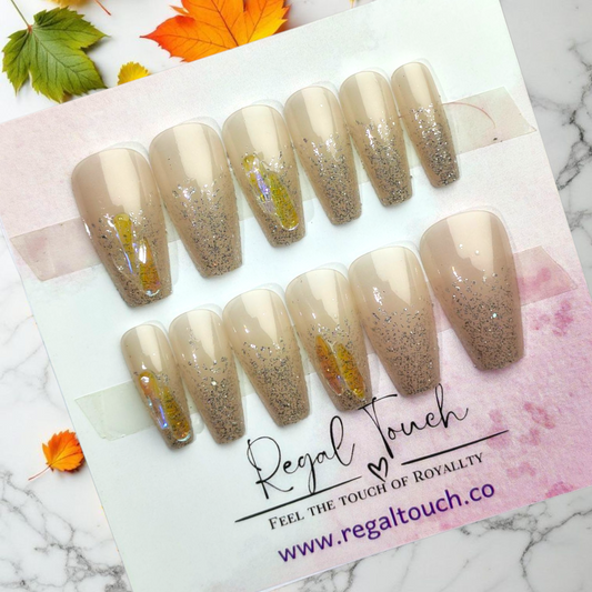 Glimmer Flakes Nails