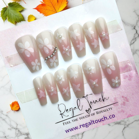 Floral Whisper Nails