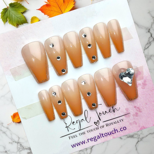 Golden Glaze Nails