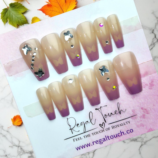 Violet Dusk Nails