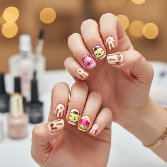 Sweet Puppy Nails