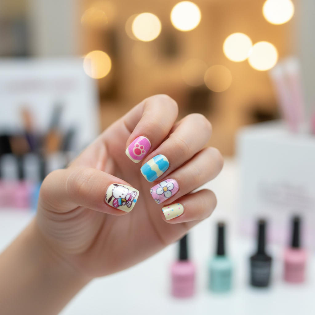 Paw Blossom Nails