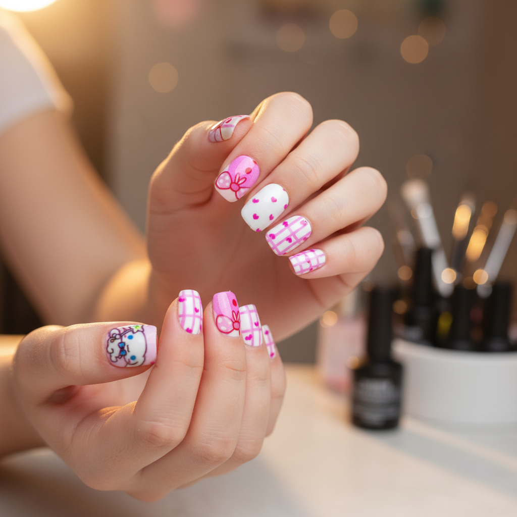 Bow-tiful  Nails