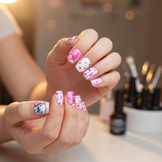 Bow-tiful  Nails