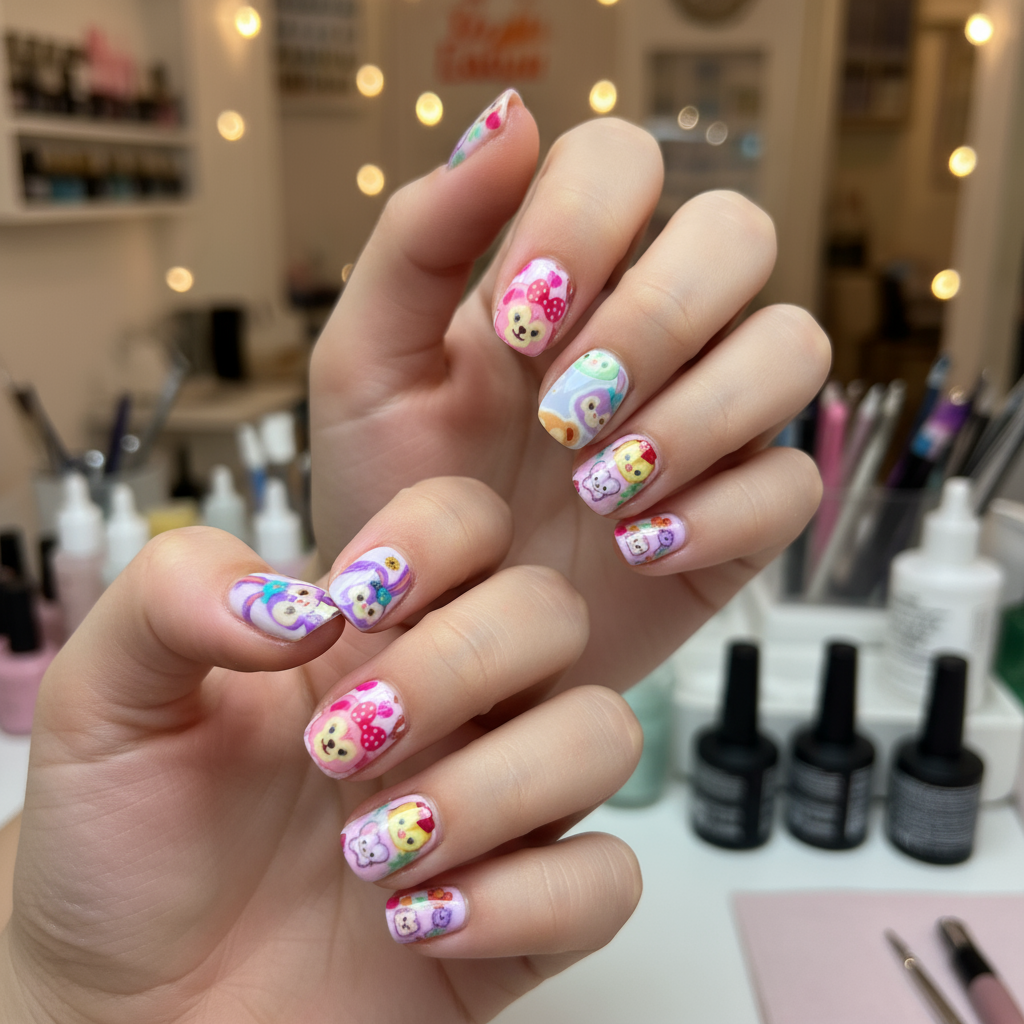 Bunny Bloom Nails