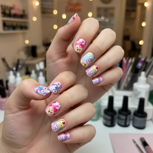 Bunny Bloom Nails