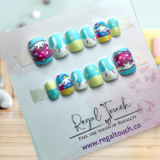 Sprinkle Star Nails
