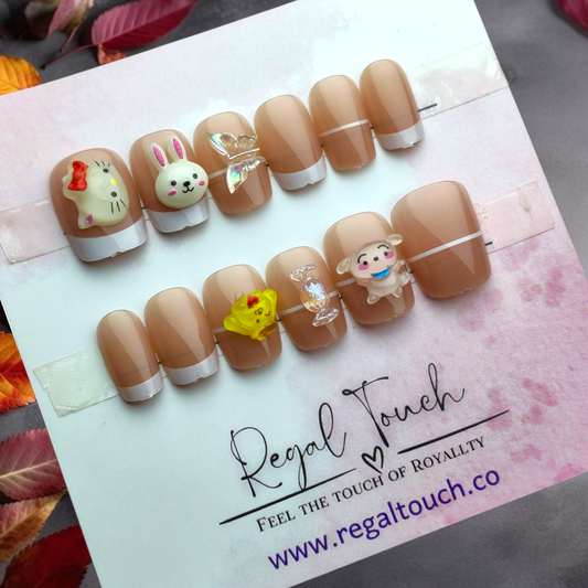 Nude Charm Nails