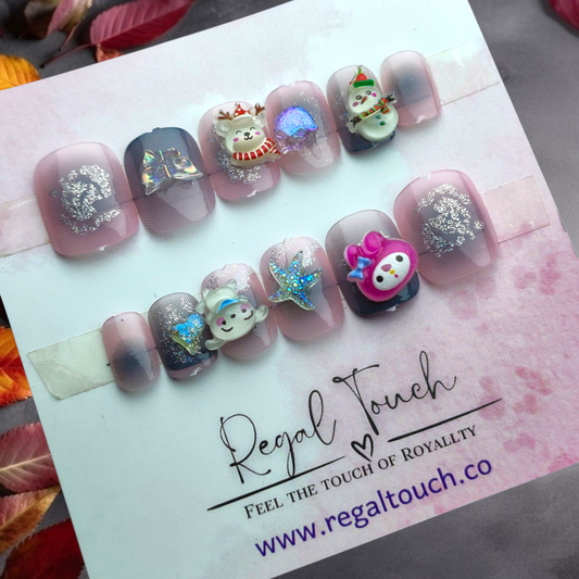 Winter Charm Nails