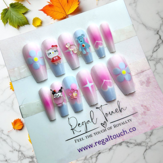 Pastel Kawaii Nails