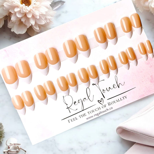 Beige Serenity Nails