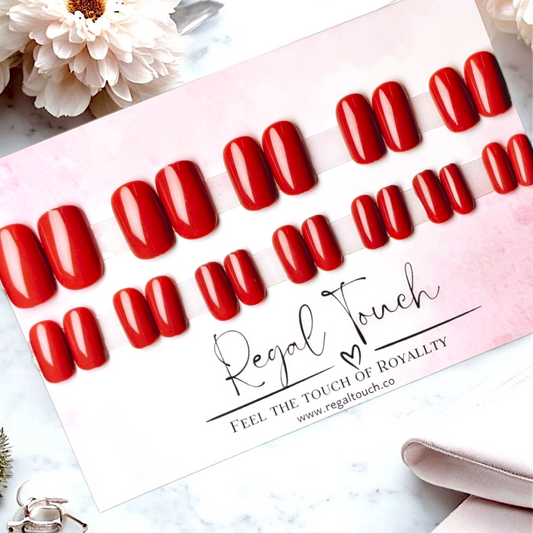 Ruby Radiance Nails