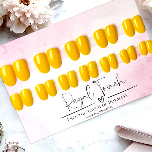 Sunshine Glow Nails