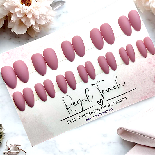 Mauve Majesty Nails