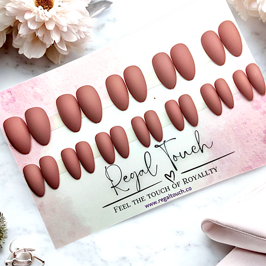 Mocha Charm Nails