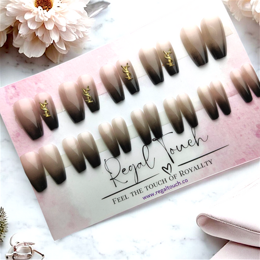 Mocha Luxe Nails
