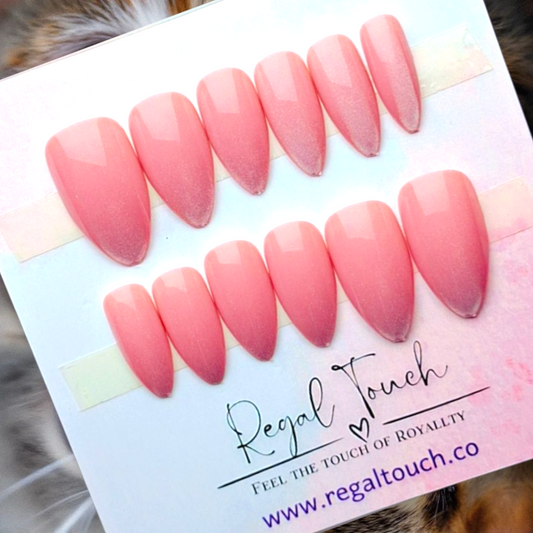Pink Prism Nails
