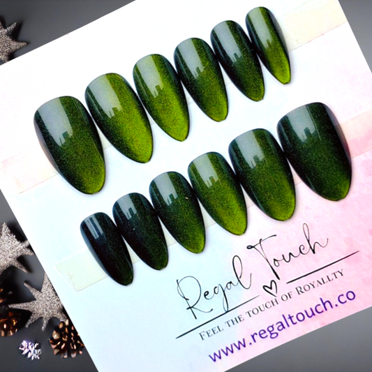 Emerald Enchantment Nails