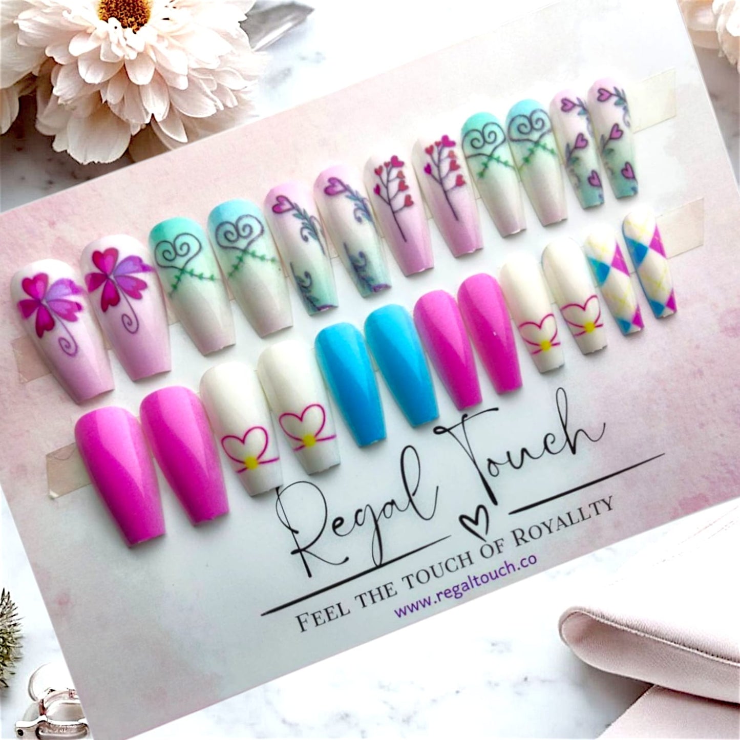 Cheery Blossom Nails