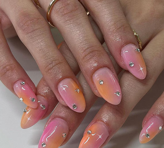 Dreamy Starlit Nails