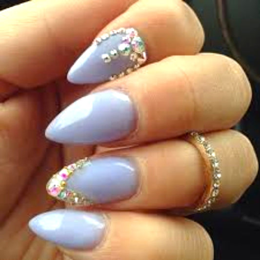 Lavender Luminary Nails