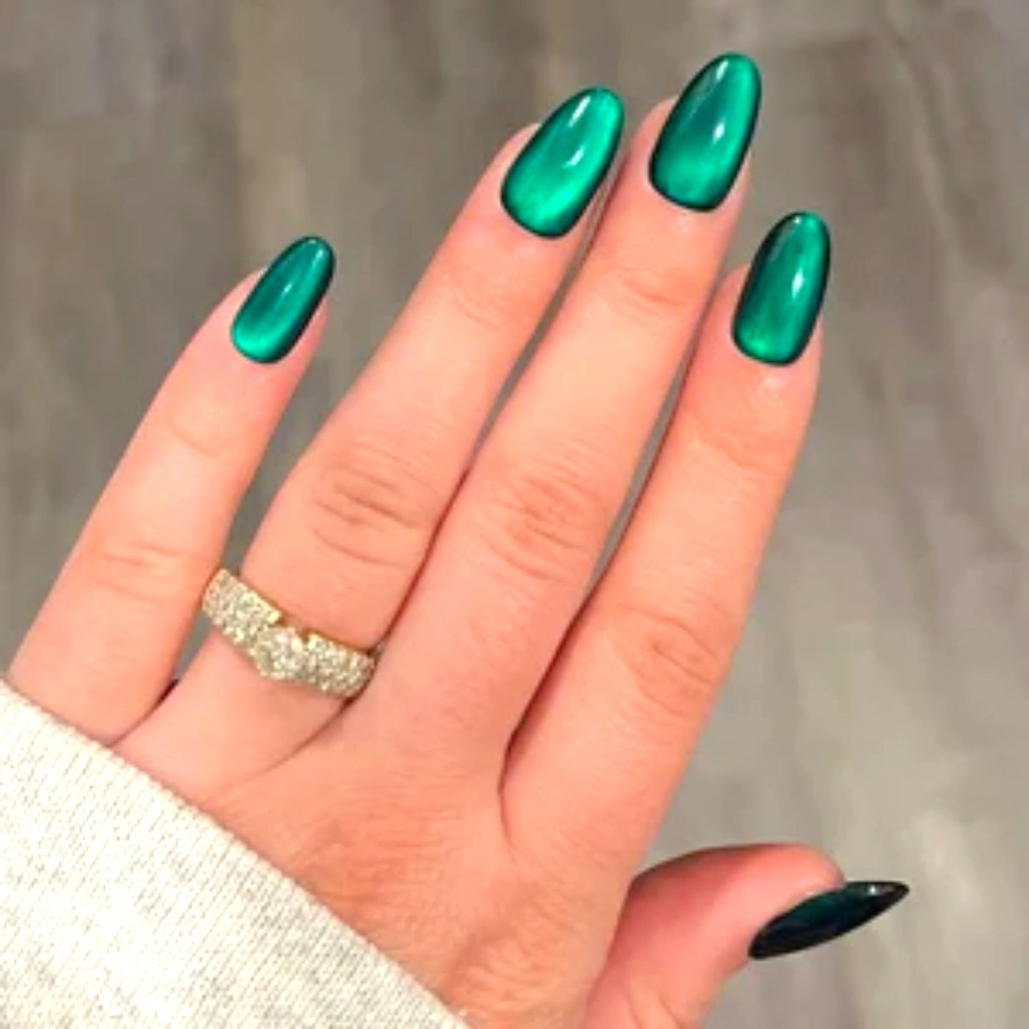 Emerald Enchantment Nails