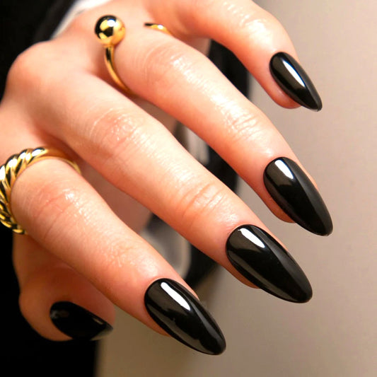 Midnight Elegance Nails