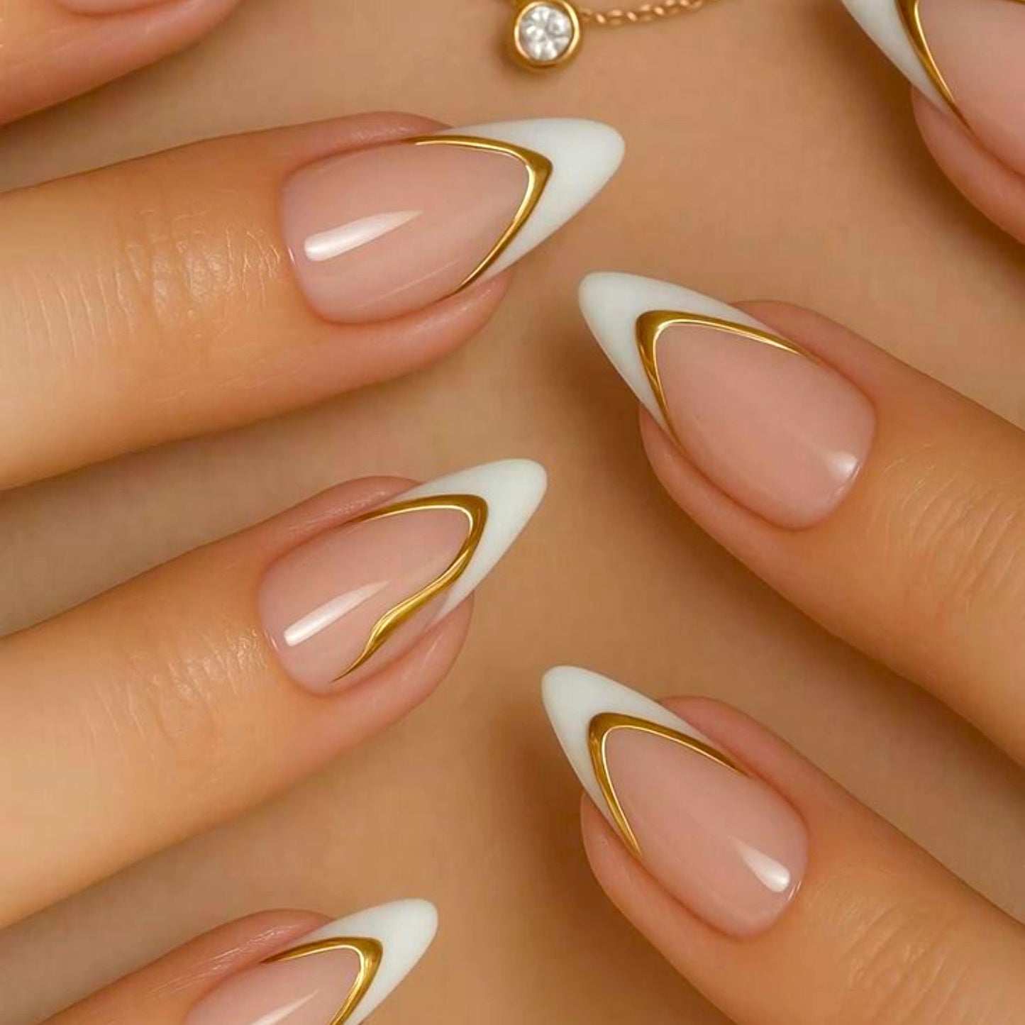 Beige Chic Nails