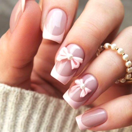 Bow Bliss Nails