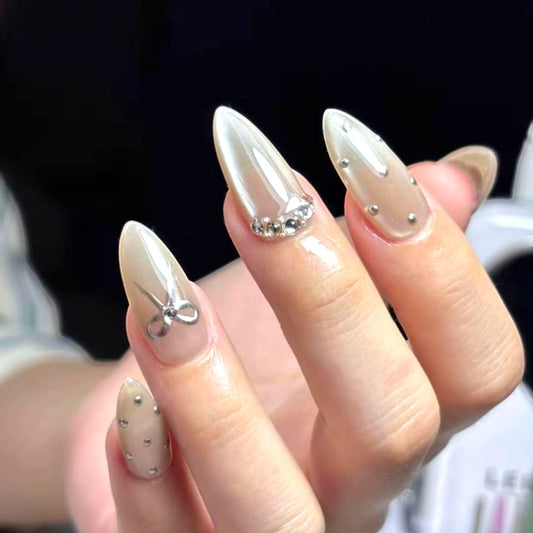 Silver Mist Nails