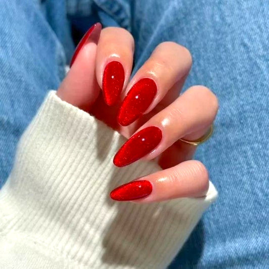 Ruby Radiance Nails