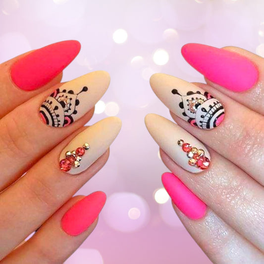 Pink Bliss Nails